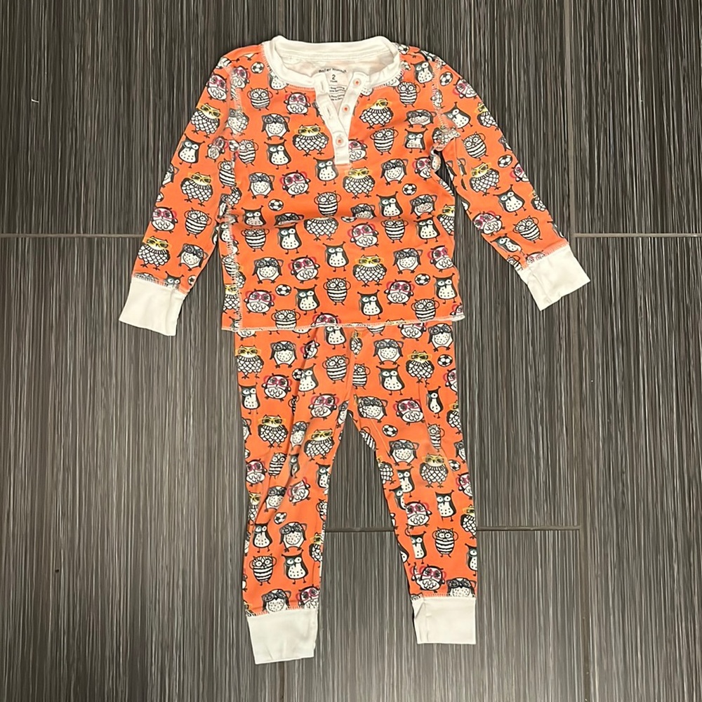 Roller Rabbit Owlighans pajamas, Size 2